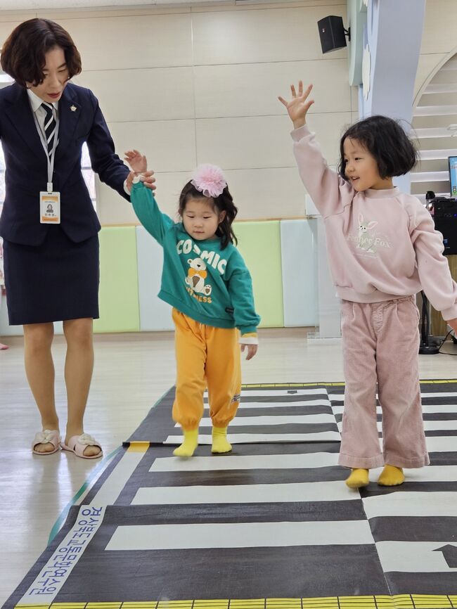 상주감꽃유치원, 어린이교통안전교육 실시