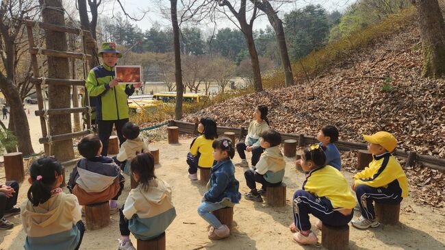 유아들, 숲 속에서 생명의 소중함을 배워요