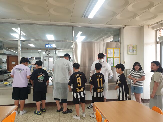 이서초, 급식 납품업체 위생점검으로 신뢰도 제고
