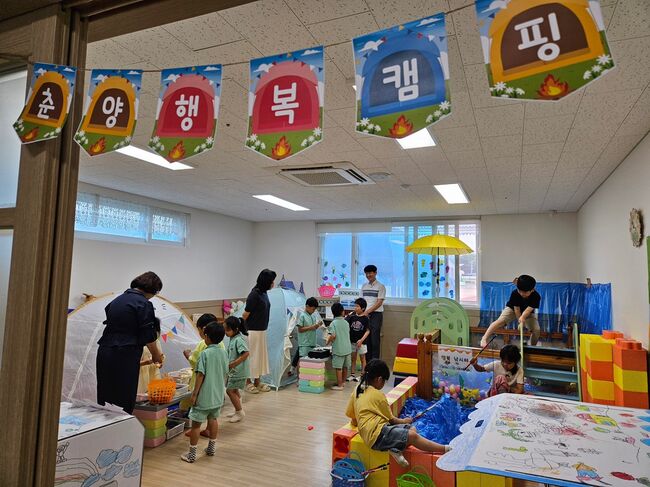 춘양초병설유치원에서 \ 놀이와 배움\ 이 살아 숨 쉬다