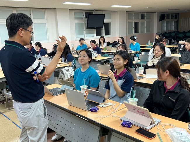 근화여고, AI 머신러닝 특강 ‘학생이 직접 모델 만드는 시대’ 열어