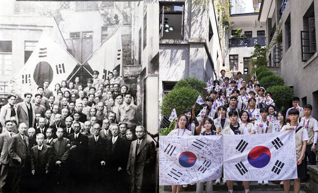 경북 고교생, 상하이에서 충칭까지
