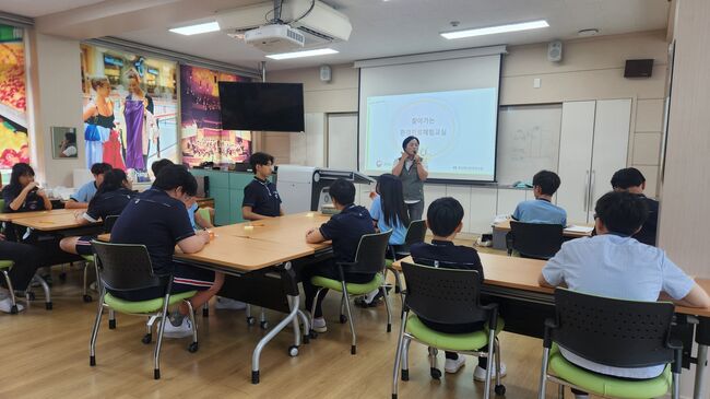 석보중학교, 전교생 대상 ‘찾아가는 생태전환교실’ 운영