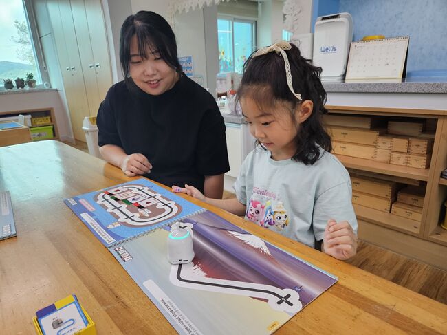 동산초병설유치원, 보호자 대상 코딩교육 연수 실시