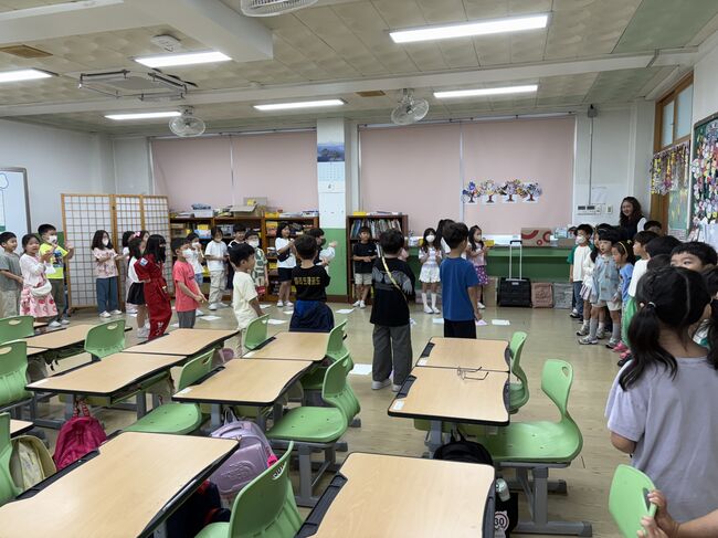 정평초, 유–초 이음 교육 실시