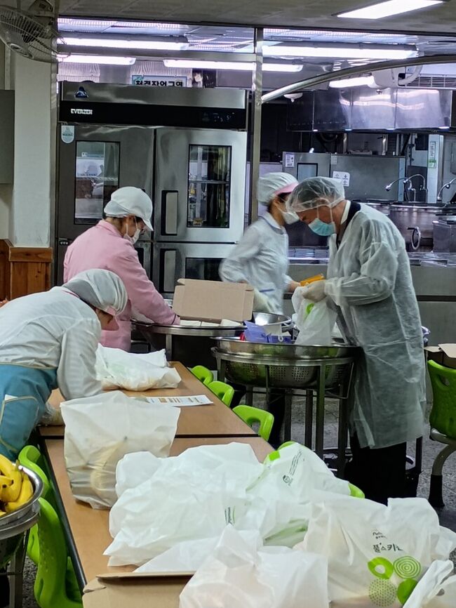 안동교육지원청, 총파업 대응 급식 운영현장 점검